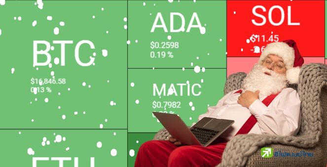 มวลอากาศเย็น! รับคริสต์มาสวอลุ่มเทรดคริปโทบางเบา 1.6 หมื่นล้านดอลล์
