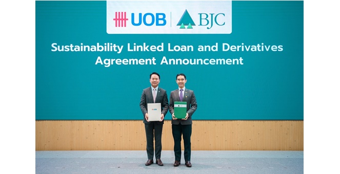 บีเจซี รับการสนับสนุนสินเชื่อที่เชื่อมโยงกับความยั่งยืนจากยูโอบี วงเงินกว่า 7,200 ล้านบาท เพื่อขับเคลื่อนสู่เป้าหมาย Net Zero ภายในปี 2593
