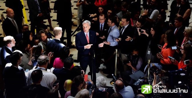 การเจรจาขยายเพดานหนี้สหรัฐฯคืบหน้า แต่ยังไม่ได้ข้อยุติ เตรียมเจรจาต่อวันนี้