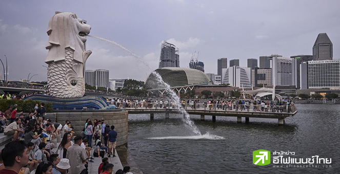 สิงคโปร์ เสี่ยงเผชิญภาวะเศรษฐกิจถดถอยทางเทคนิค หลัง GDP ไตรมาส 1/66 หดตัว