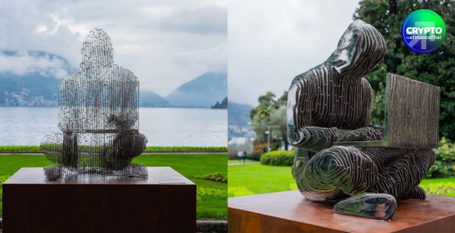 เปิดสตอรี่! เบื้องหลังรูปปั้น ‘Satoshi’ ที่เมืองลูกาโน สวิตเซอร์แลนด์