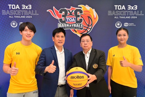 TOA x สมาคมยัดห่วง ดันกีฬาเป็น Soft Power  จัดศึกดวลบาส 3x3