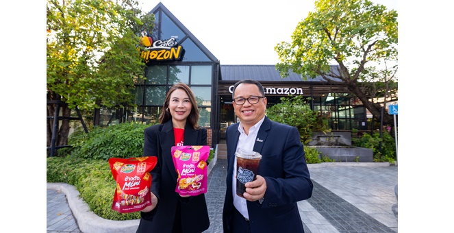 คาเฟ่ อเมซอน จับมือ เจ้าสัว เปิดตัว ข้าวตัง 2 รสชาติใหม่ พริกเผามันกุ้ง – สโมคกี้บาร์บีคิว พร้อมจำหน่ายในร้าน คาเฟ่ อเมซอน