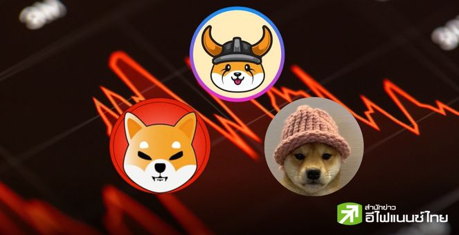 สรุปตลาด Crypto : กอดคอร่วง! FLOKI-WIF-SHIB ดิ่งตลาด ลดลงราว 7-10%