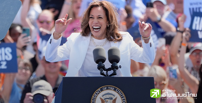 “แฮร์ริส” ลงพื้นที่หาเสียงรัฐเนวาดา ชูยกเลิกเก็บภาษีค่าทิป ด้าน `ทรัมป์` โวยโดนก๊อปนโยบาย