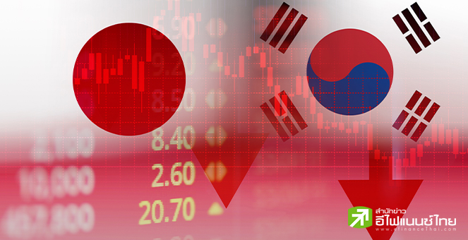 ตลาดหุ้นญี่ปุ่นเข้าสู่ภาวะตลาดหมี หลังปิดทรุดกว่า 12% ด้านเกาหลีใต้สั่งระงับซื้อขายช่วงบ่าย 20 นาที