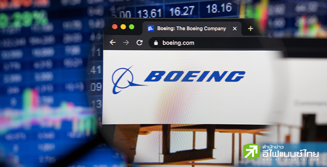 หุ้น Boeing ดิ่งหนักสุดในดาวโจนส์ในปี 2024 หลังเผชิญมรสุมรอบด้าน