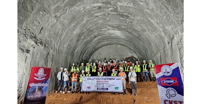 RT ตอกย้ำความเป็นผู้นำด้าน Tunneling เจาะทะลุ 2 อุโมงค์สำคัญของประเทศ มูลค่ารวม 3,657 ลบ.