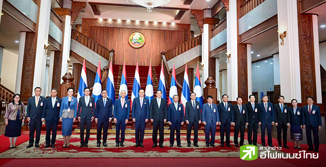 นายกฯ เยือน สปป.ลาว กระชับความร่วมมือทุกมิติ ยกระดับ “ความมั่นคง - เศรษฐกิจ - คมนาคม - พลังงาน”