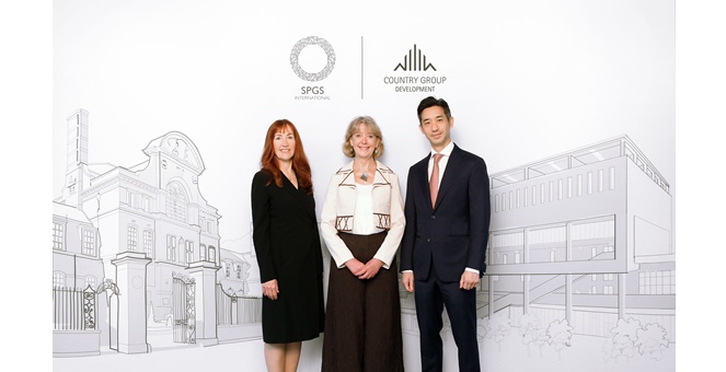 คันทรี่ กรุ๊ป ดีเวลลอปเมนท์ จับมือเอสพีจีเอส อินเตอร์เนชั่นแนล นำหลักสูตรการศึกษามาตรฐานโลกของ St Paul’s สู่ประเทศไทย เตรียมเปิดโรงเรียนนานาชาติ “เอสพีจีเอส อินเตอร์เนชั่นแนล กรุงเทพฯ” ในปี 2569