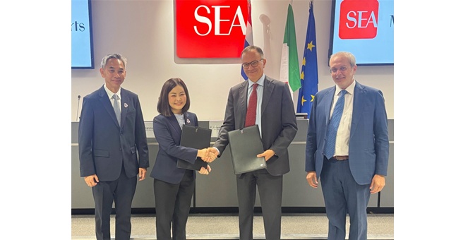 AOT จับมือสนามบินอิตาลี Sister Airport Agreement พัฒนาสนามบินสีเขียว ส่งเสริมการเดินทางแบบยั่งยืน