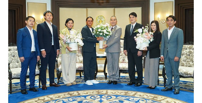 “JAS-MONO” เข้าแสดงความยินดีรัฐมนตรีกระทรวงยุติธรรม