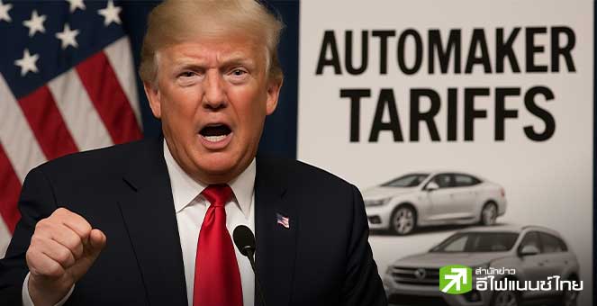 “ทรัมป์” ลงนามขยายเครดิตภาษี หนุนผลิตรถยนต์ในประเทศ-สั่งเก็บภาษีรถบรรทุกนำเข้า 25% มีผล 1 พ.ย. นี้