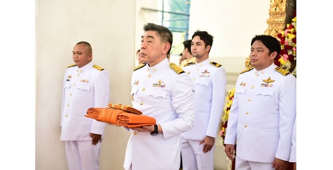 ธอส. จัดพิธีถวายผ้าพระกฐินพระราชทาน ประจำปีพุทธศักราช 2568 ณ วัดราชนัดดาราม แขวงวัดบวรนิเวศ เขตพระนคร กรุงเทพมหานคร