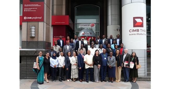 CRDB Bank จากแทนซาเนีย เยือน CIMB THAI เพื่อศึกษาความยั่งยืน มิติการเงิน การพัฒนาศักยภาพ และการค้าระหว่างภูมิภาคแอฟริกาและอาเซียน
