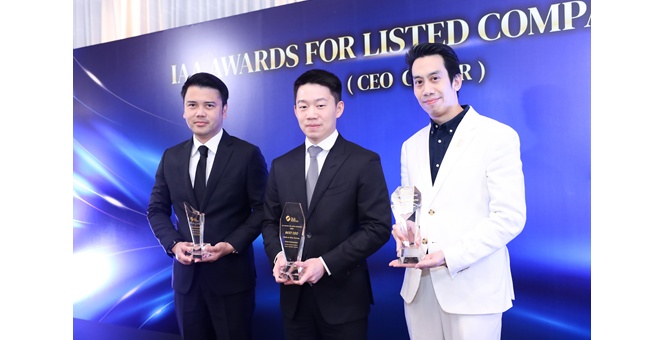 เมเจอร์ ซีนีเพล็กซ์ กรุ้ป คว้า 3 รางวัลเกียรติยศจากงาน IAA Awards for Listed Companies 2025 BEST CEO, Outstanding CFO และ Outstanding IR ต่อเนื่อง 2 ปีซ้อน