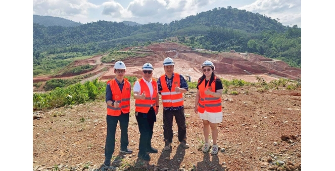 RT ต้อนรับ APM เยี่ยมชมโครงการอ่างเก็บน้ำคลองแอ่ง จ.ตราด