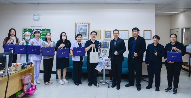 BAM มอบอุปกรณ์การแพทย์ ให้แก่โรงพยาบาลเบญจกิติเฉลิมพระเกียรติ 84 พรรษา กรุงเทพฯ
