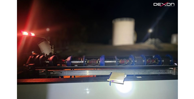 DEXON ส่งมอบภารกิจตรวจสอบท่อส่งกว่า 150 กิโลเมตร ในทวีปอเมริกาเหนือด้วยเทคโนโลยี UT-CD Hawk และ UT-MC Falcon