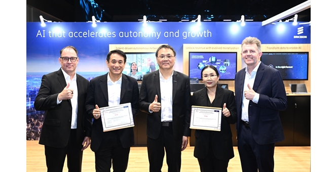 ทรู คอร์ปอเรชั่น และอีริคสันร่วมคว้ามาตรฐาน Level 4 Autonomy ด้านการรับประกันบริการเครือข่าย 5G