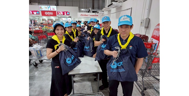 AOT ส่งมอบถุงยังชีพอย่างต่อเนื่อง รวมกว่า 6,000 ถุง ช่วยผู้ประสบอุทกภัยภาคใต้