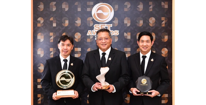 SCGP รับ 3 รางวัล ‘Sustainability-Innovation-IR’ จากงาน SET Awards 2025