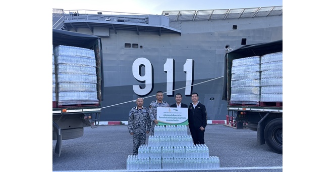 ไทยเบฟ ระดมจัดส่งน้ำดื่ม และสิ่งของจำเป็น ช่วยเหลือผู้ประสบมหาอุทกภัย อย่างต่อเนื่อง