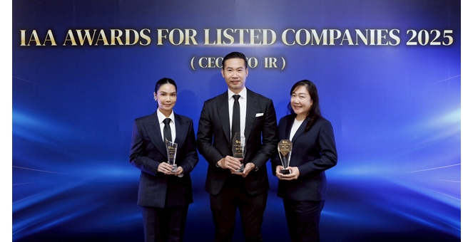 Bluebik คว้า 3 รางวัล จากเวที IAA Awards for Listed Companies 2025