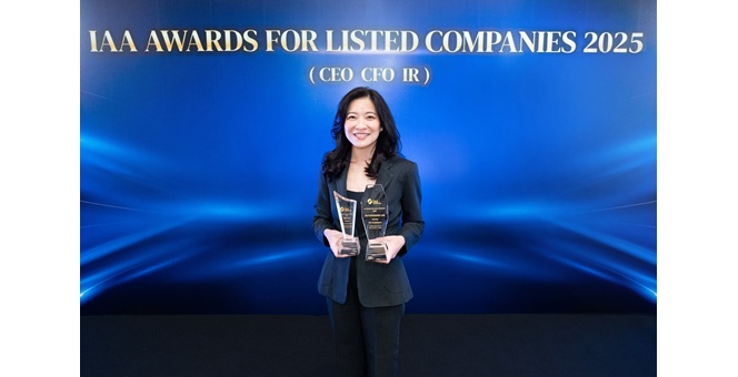 ทีทีบี คว้า 2 รางวัลใหญ่จากเวที IAA AWARDS 2025 ตอกย้ำความเป็นผู้นำองค์กรด้านวิสัยทัศน์และความโปร่งใส