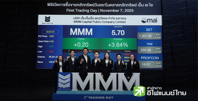 MMM มั่นใจรายได้ปี 68 โตทะลุ 100% รับ Q4 ไฮซีซั่น หนุนกำไรทุบสถิติสูงสุด