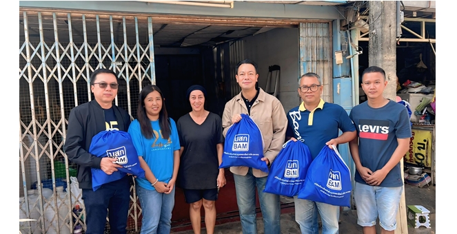 BAM นำทัพผู้บริหาร พนักงาน จิตอาสา ลงพื้นที่ร่วมส่งต่อพลังใจ มอบถุงยังชีพ 2,000 ชุด ช่วยเหลือผู้ประสบภัยน้ำท่วมภาคใต้