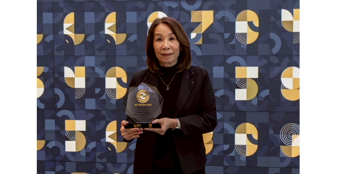 SRIPANWA รับรางวัล Outstanding REIT Performance Awards ในงาน SET Awards 2025 ตอกย้ำศักยภาพกองทรัสต์และความแข็งแกร่งของธุรกิจท่องเที่ยวระดับลักชัวรี่