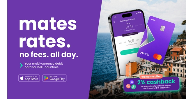 YouTrip เดินหน้าขยายธุรกิจสู่ประเทศออสเตรเลีย ยกระดับสถานะผู้นำด้านการชำระเงินระหว่างประเทศแห่งเอเชียแปซิฟิก