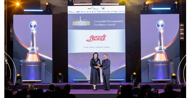 SAPPE สะท้อนความเป็นเลิศ คว้ารางวัล TMA Excellence Awards 2025 ต่อเนื่อง 3 ปีซ้อน ตอกย้ำองค์กรแห่งนวัตกรรมและการเติบโตอย่างยั่งยืน