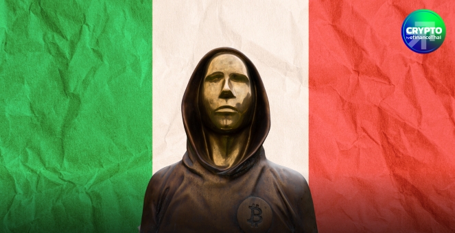 เมืองในอิตาลี เตรียมเปิดตัวรูปปั้น ‘ซาโตชิ นากาโมโต’ วันที่ 1 พฤษภาคมนี้