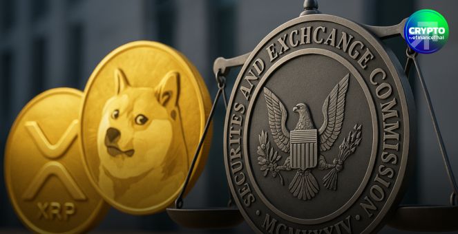 SEC ชะลอไฟเขียว! XRP และ Dogecoin ETF พิจารณาอีกทีกลางปีนี้