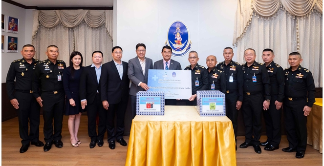 SFLEX มอบเครื่องกระตุกหัวใจไฟฟ้าอัตโนมัติ (AED) ให้แก่หน่วยบัญชาการรักษาดินแดน