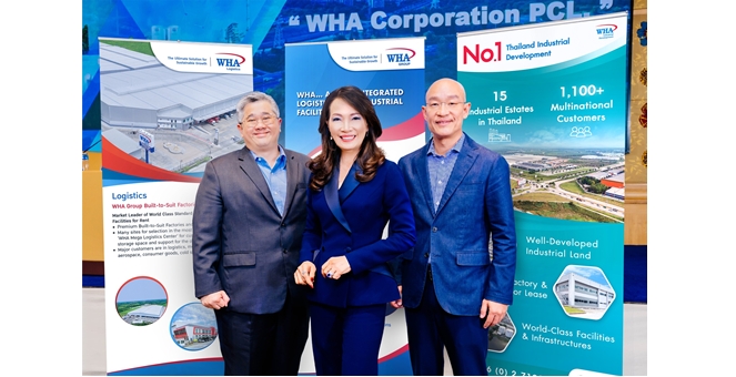WHA Group พบนักวิเคราะห์ ประกาศเตรียมปิดดีลลูกค้ารายใหญ่ – พร้อมวางกลยุทธ์รับมือสงครามการค้า