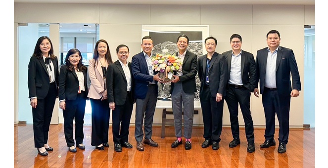 KBANK ร่วมแสดงความยินดีกับตำแหน่งประธานเจ้าหน้าที่บริหาร BAM คนใหม่