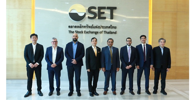 ตลาดหลักทรัพย์ฯ ต้อนรับผู้บริหารจากตลาดหลักทรัพย์ซาอุดีอาระเบีย