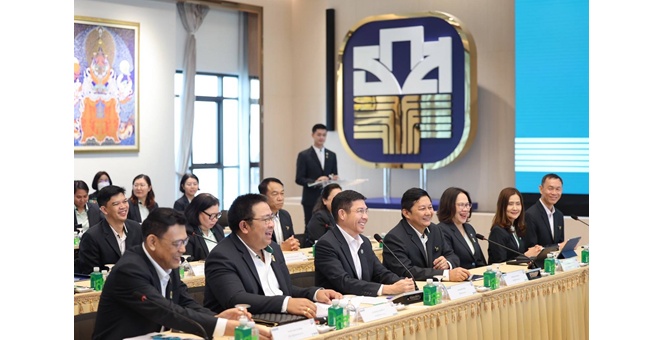 ธ.ก.ส. ให้การต้อนรับคณะศึกษาดูงานจากมหาวิทยาลัยเชียงใหม่ ภายใต้หัวข้อ เส้นทางแห่งความสำเร็จของ ธ.ก.ส. ตามเกณฑ์ Thailand Quality Award