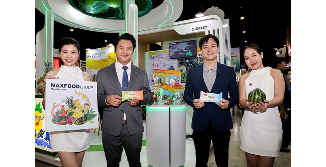 แม็คซ์ฟู๊ด กรุ๊ป เดินหน้าขยายโรงงานผลิต พุ่งเป้าสู่องค์กรแห่งความยั่งยืนเต็มตัว ล่าสุดเปิดตัวผลิตภัณฑ์ใหม่ไอศกรีมซอร์เบในลูกแตงโมไซน์มินิ ครั้งแรกของโลก