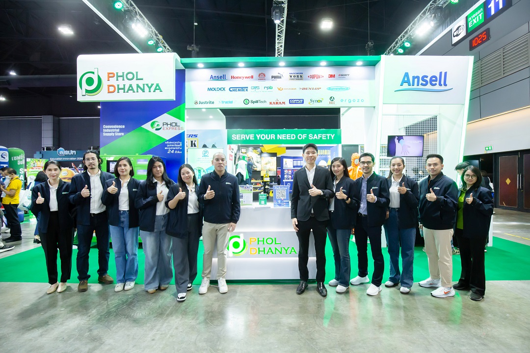 PHOL ร่วมออกบูธงาน Thailand Safe@Work ครั้งที่ 37 เปิดตัวนวัตกรรม “Phol Express” คลังสะดวกจ่ายอุปกรณ์เซฟตี้ 24 ชั่วโมง