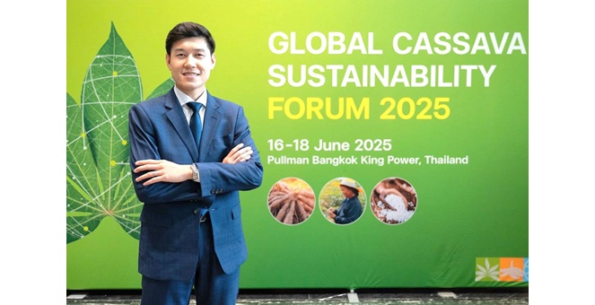 ซีอีโอ PQS โชว์วิสัยทัศน์งานเวทีอาเซียน แนะทางรอดอุตสาหกรรมแป้งมันสำปะหลังต้องสร้างนวัตกรรมผ่านความร่วมมือรัฐ-เอกชน