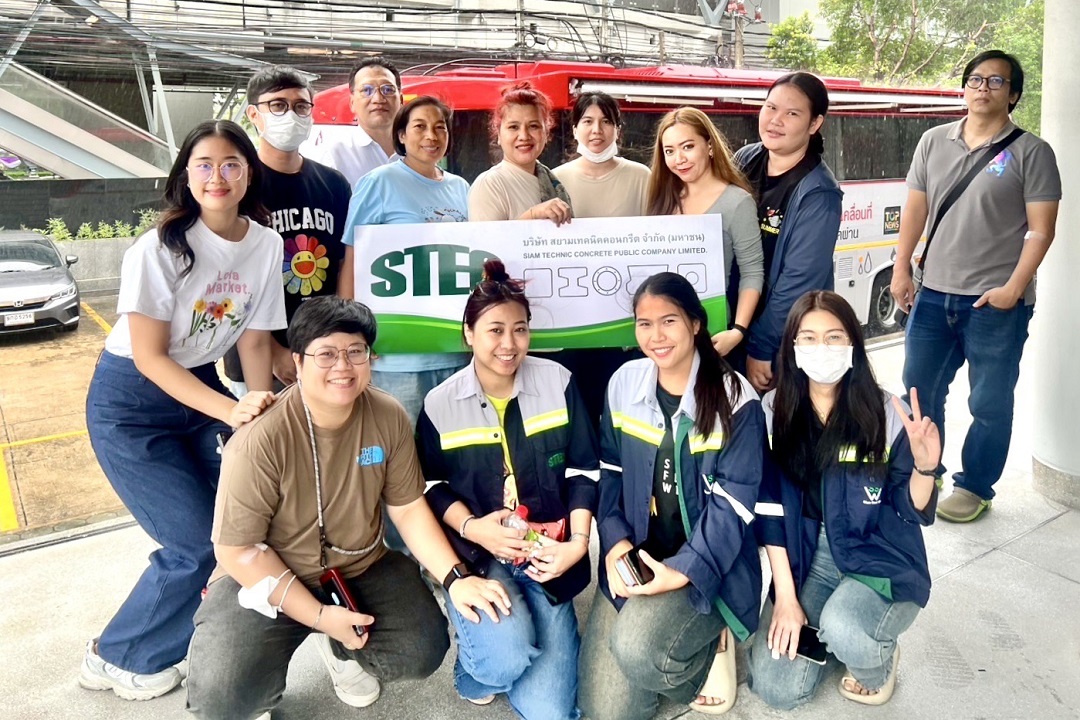 STECH ร่วมบริจาคโลหิต ณ รถรับบริจาคโลหิต ศูนย์บริการโลหิตแห่งชาติ สภากาชาดไทย