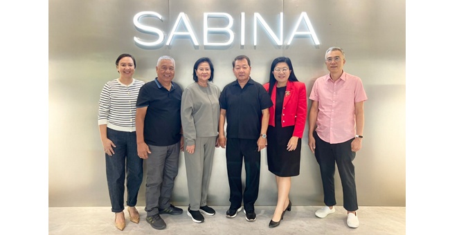 SABINA ต้อนรับผู้บริหาร Moda ฟิลิปปินส์ดูงานในไทย