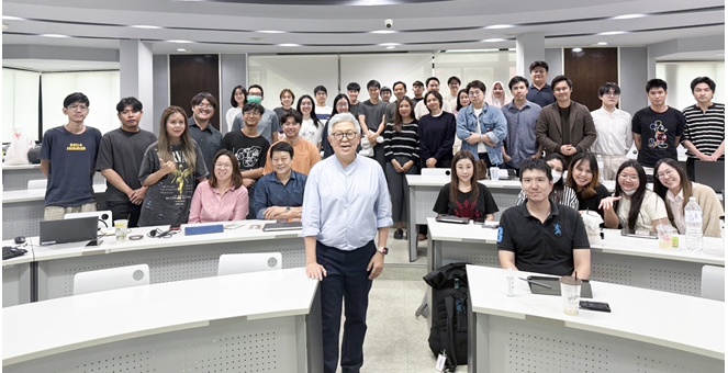 พลัส พร็อพเพอร์ตี้ แชร์กลยุทธ์การตลาดอสังหาฯ ยุคใหม่สู่แวดวงวิชาการ ต่อยอดประสบการณ์ 28 ปี ถ่ายทอดสู่คลาสปริญญาโท ธรรมศาสตร์