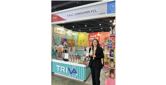 TACC ขนทัพสินค้าแบรนด์ TRIVA และ HAY Jelly ร่วมงาน THAIFEX – Anuga Asia 2025