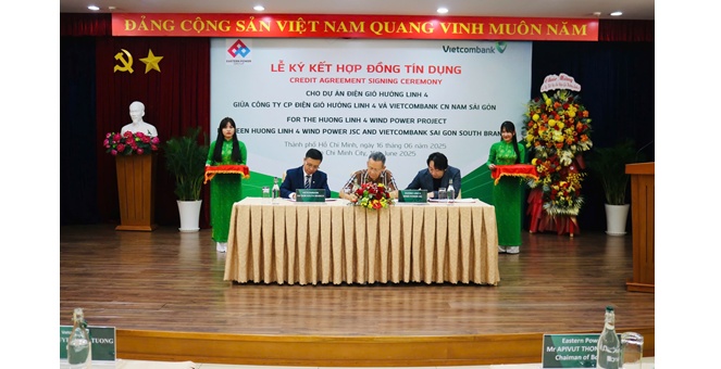 EP ร่วมลงนามสนับสนุนทางการเงินจากธนาคาร Vietcom