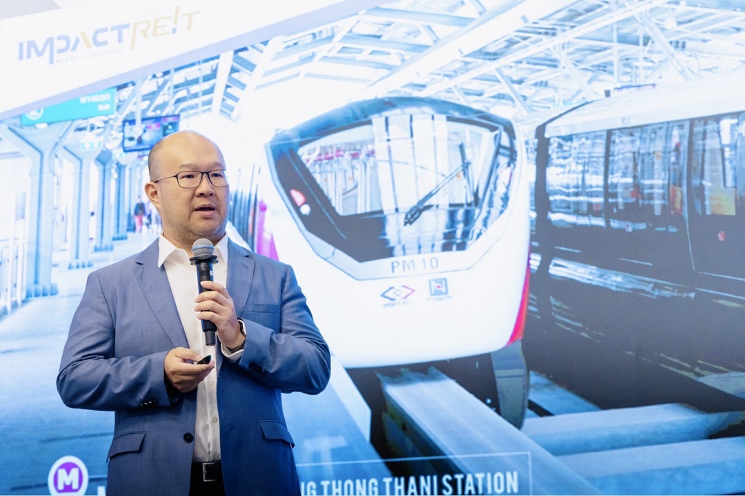 IMPACT GROWTH REIT เปิดมุมมอง “รถไฟฟ้าสายสีชมพู” เสริมศักยภาพไมซ์ มองโอกาสลงทุนสินทรัพย์ใหม่เพิ่ม